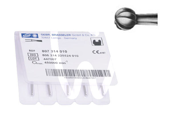 Fresas tungsteno turbina redonda modelo h1 fresas komet