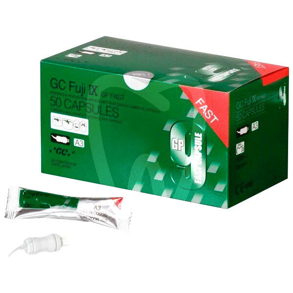 Fuji ix gp fast cápsulas cementos gc