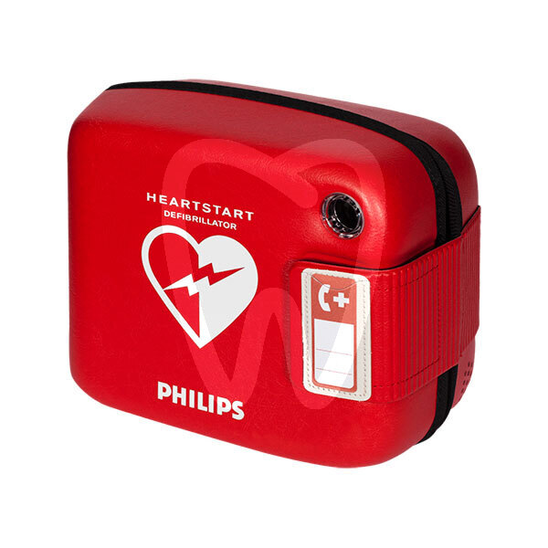 Funda para transporte desfibrilador frx aparatos emergencias y rcp philips