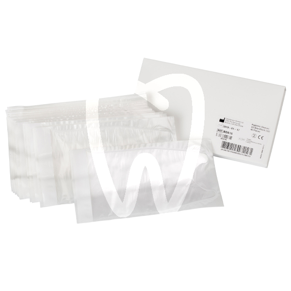 Fundas hig. bloque de mordida 3d (2x40) prevención y diagnóstico carestream