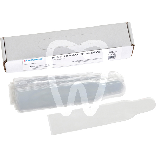 Fundas para mango ultrasonidos 4x20cm. desechables dochem