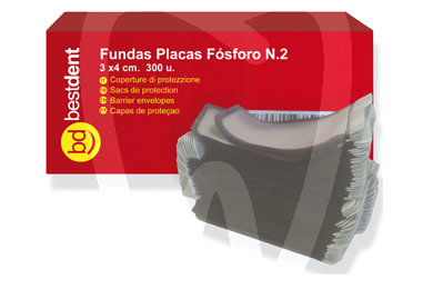 Fundas placas fosforo nº2 prevención y diagnóstico bestdent