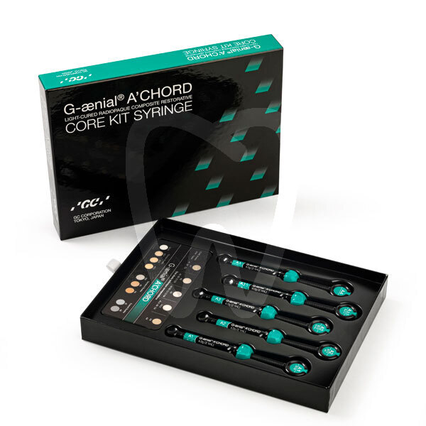 G-aenial a'chord core kit jeringas reconstrucción gc
