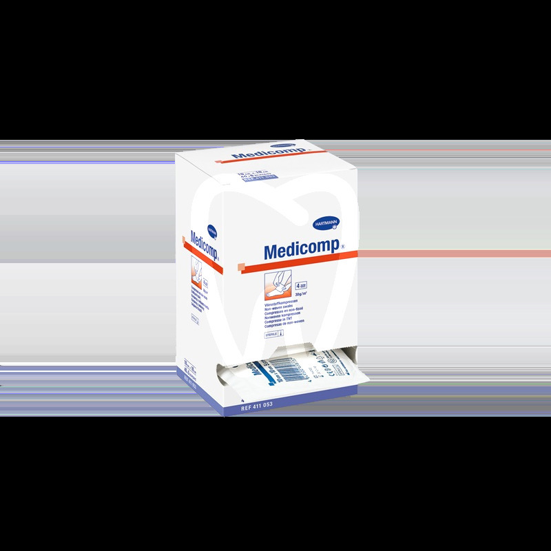 Gasas tnt estériles 7,5x7,5cm desechables hartmann