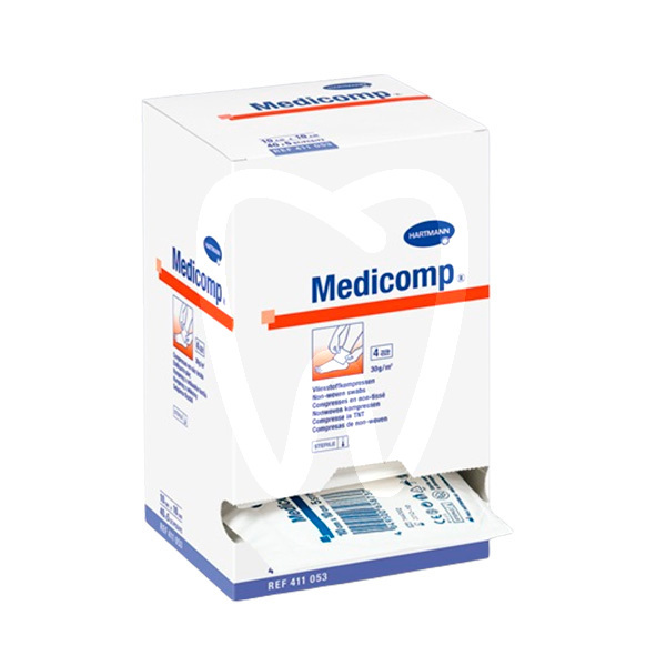 Gasas tnt estériles 7,5x7,5cm desechables hartmann