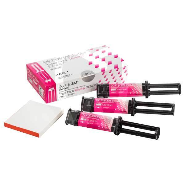 Gc fujicem evolve 3-jeringa automix cementos gc