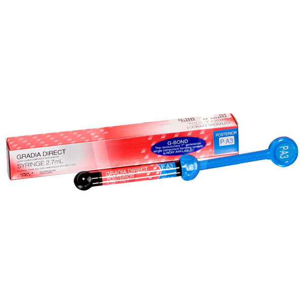 Gradia direct posterior jeringa reposicion reconstrucción gc