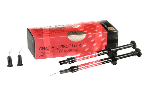 Gradia loflo jeringa reposicion reconstrucción gc