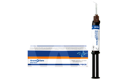 Grandio core dual cure quickmix jeringa cementos voco