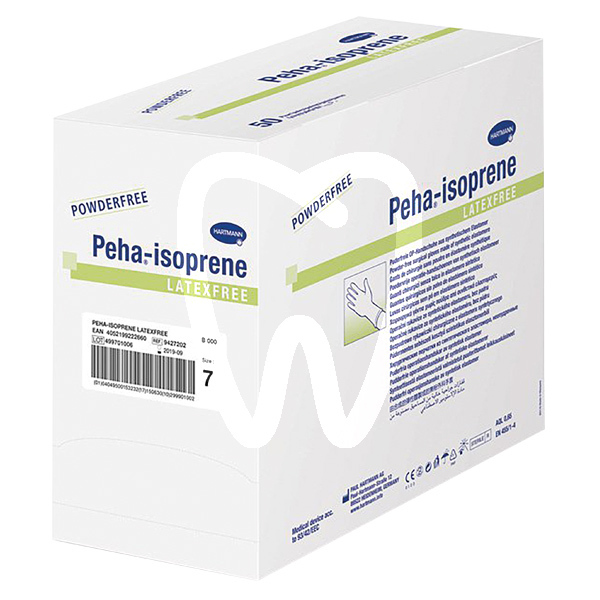 Guantes peha-isoprene (50 pares) desechables hartmann