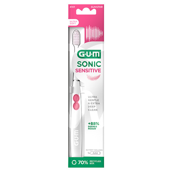 Gum sonic cepillo a pilas prevención y diagnóstico gum