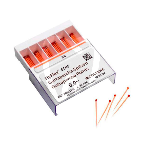 Gutapercha hyflex edm one file n.25/~ endodoncia coltene-whaledent