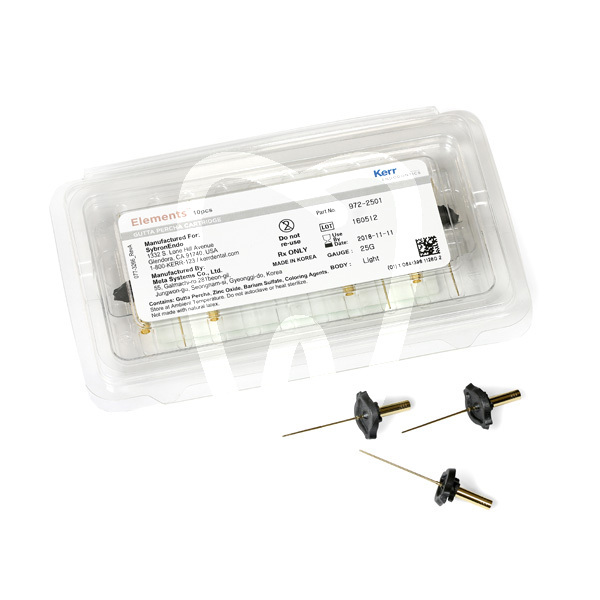 Guttapercha cartridge elements endodoncia kerr
