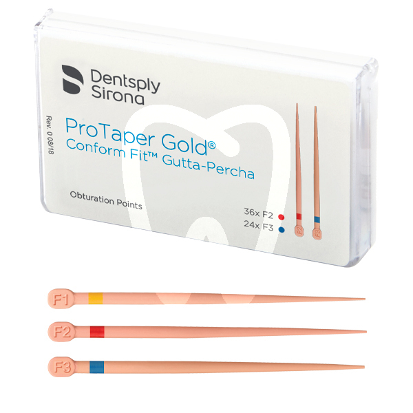 Guttapercha protaper gold  conform fit endodoncia dentsply maillefer