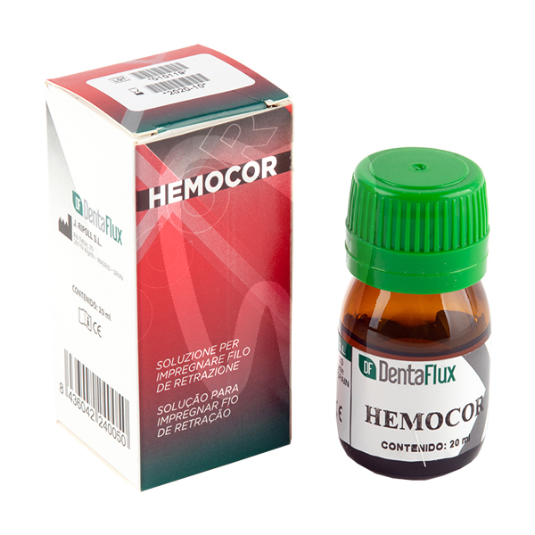 Hemocor impresión y prótesis dentaflux