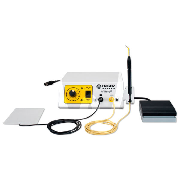 Hf surg bisturi electrico compacto cirugía e implantes hager & werken