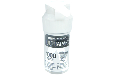 Hilo ultrapak  negro nº 000 impresión y prótesis ultradent