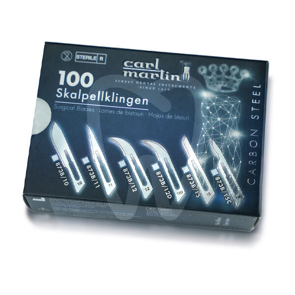 Hojas bisturí instrumental carl martin
