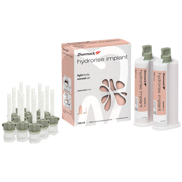 Hydrorise implant light body impresión y prótesis zhermack