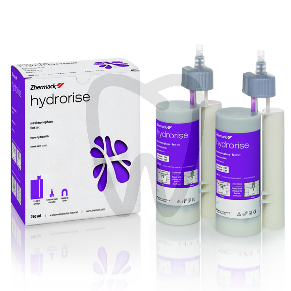 Hydrorise maxi monophase impresión y prótesis zhermack