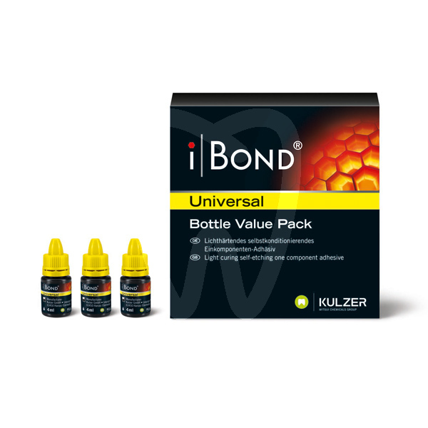 Ibond universal value pack 3x4ml reconstrucción kulzer