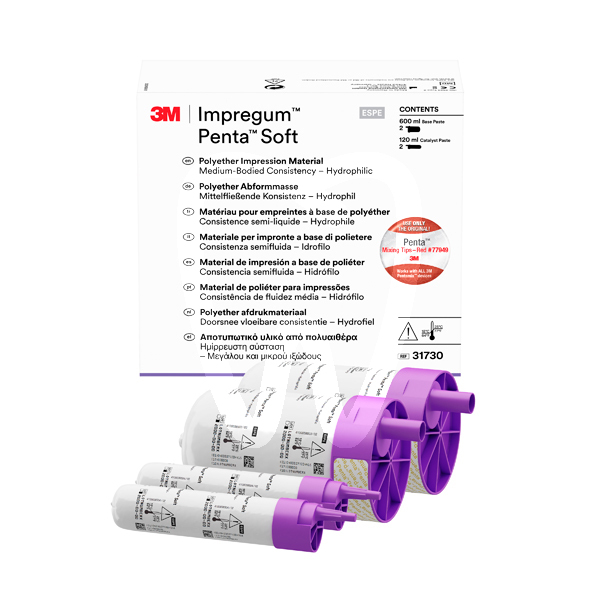 Impregum penta soft reposición impresión y prótesis solventum (3m)