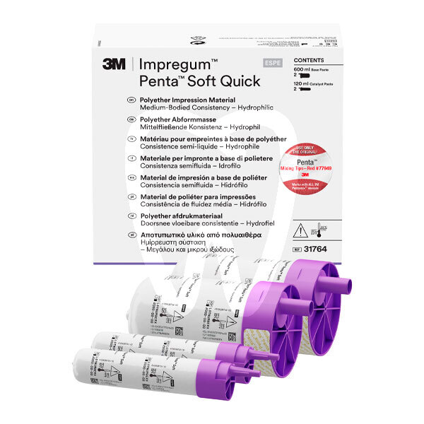 Impregum penta softquick reposición impresión y prótesis solventum (3m)