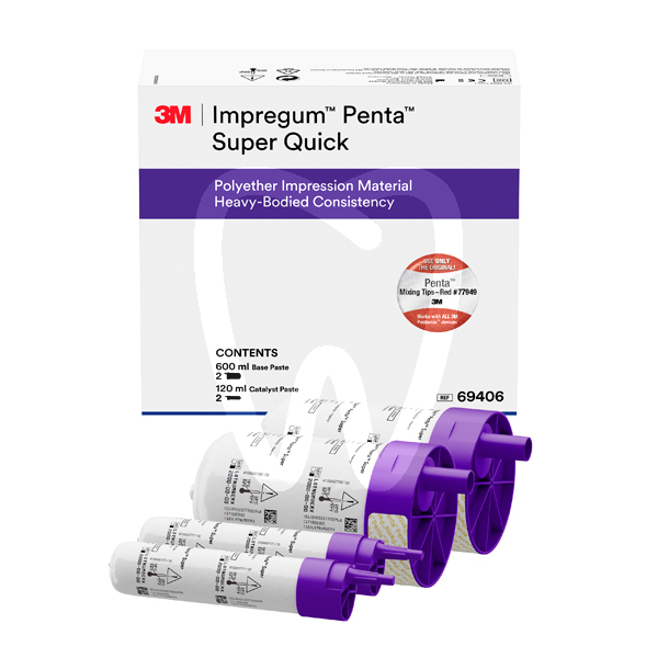 Impregum penta super quick heavy body(69406) impresión y prótesis solventum (3m)