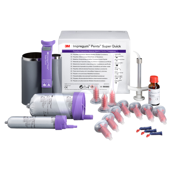 Impregum penta super quick medium body-kit intro impresión y prótesis solventum (3m)