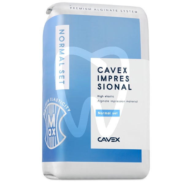 Impressional -alginato normal impresión y prótesis cavex