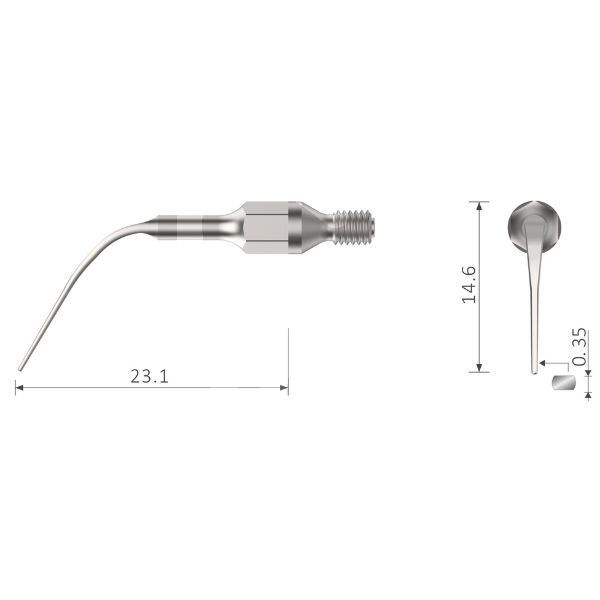 Inserto bestdent perio slim sonicflex 2003 kavo profilaxis bestdent