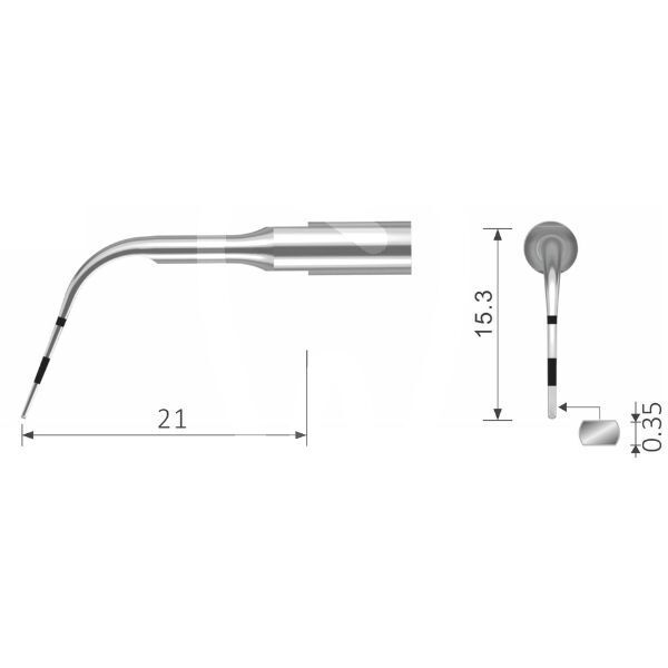 Inserto bestdent s10z satelec profilaxis bestdent