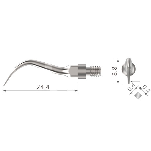 Inserto nº sr 4l bestdent (sirona) profilaxis bestdent
