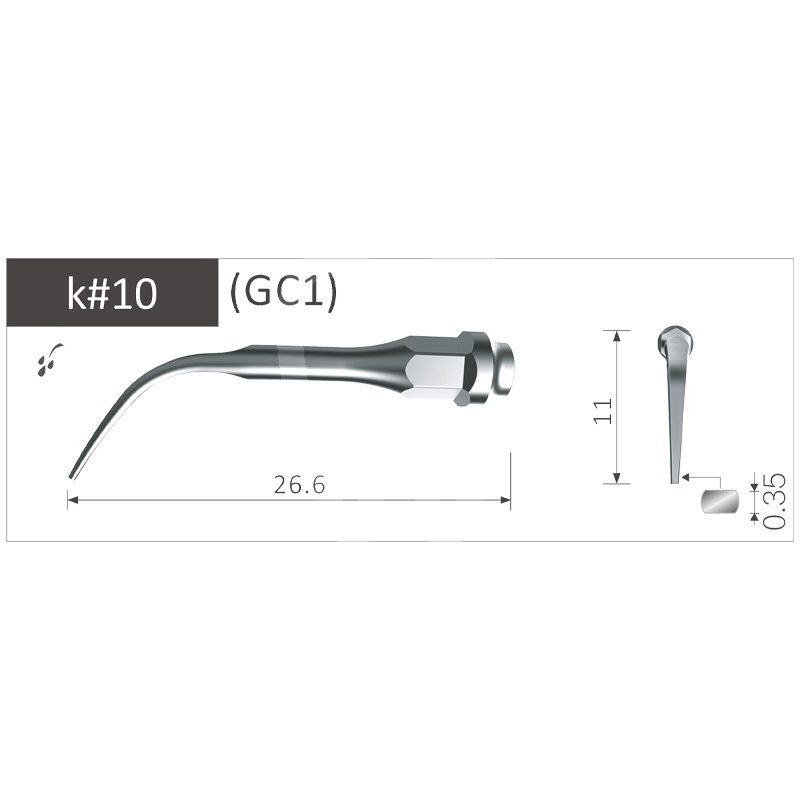 Inserto nº10 bestdent (kavo) profilaxis bestdent