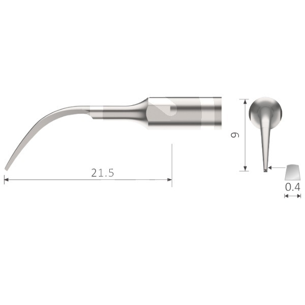 Inserto s2 (mectron) profilaxis bestdent