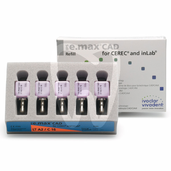Ips e.max cad cerec inlab lt c16/5 impresión y prótesis ivoclar
