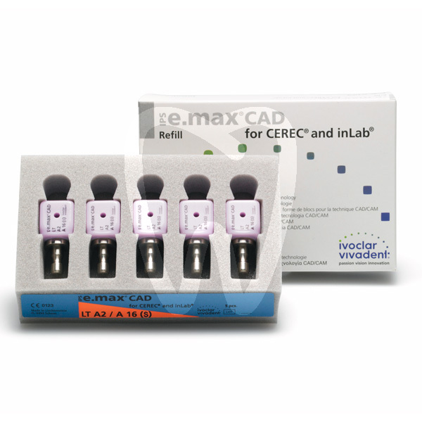 Ips e.max cad cerec inlab lt c16s/5 impresión y prótesis ivoclar