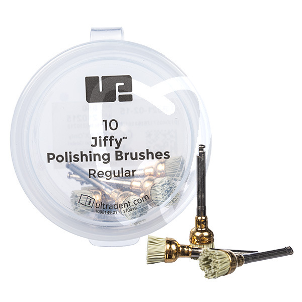 Jiffy cepillos pulido composite regular reconstrucción ultradent