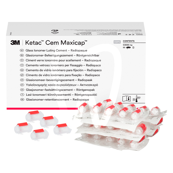 Ketac cem cápsulas maxicap cementos solventum (3m)