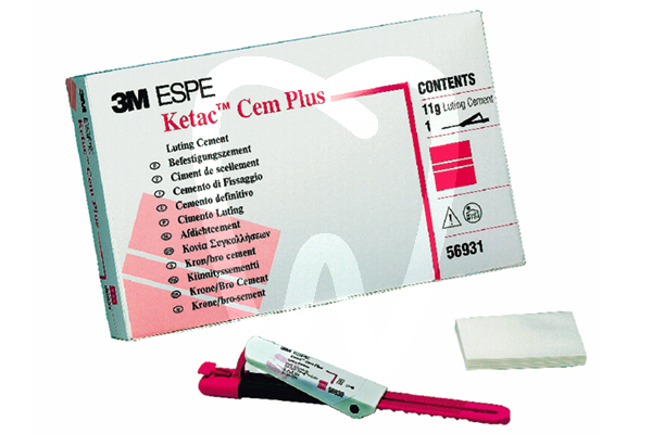 Ketac cem plus - 1 clicker cementos solventum (3m)
