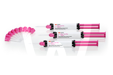 Ketac cem plus automix 3 jeringas cementos solventum (3m)