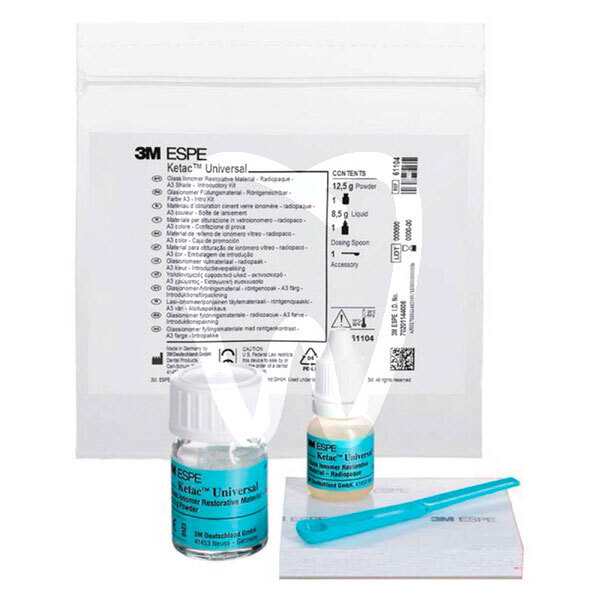 Ketac universal hm intro kit a3 cementos solventum (3m)