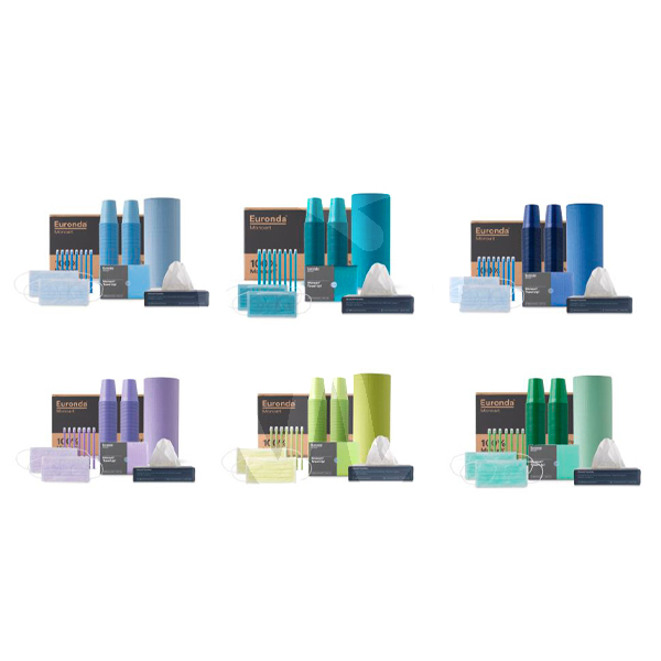 Kit 100% 6 productos monoart desechables euronda monoart