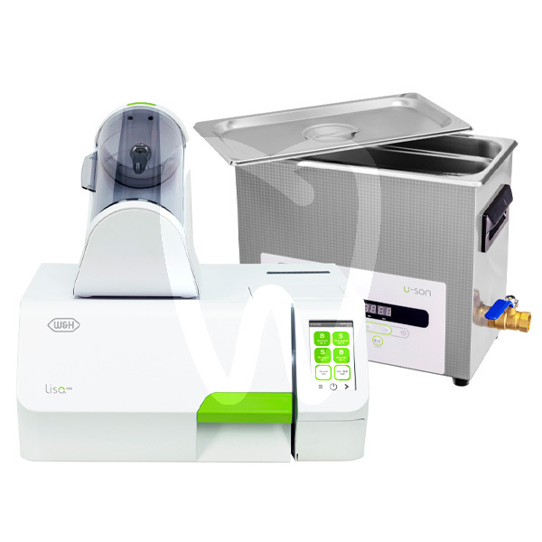 Kit 5 lisa mini 5l+assistina one+uson 6l esterilización y desinfección w&h