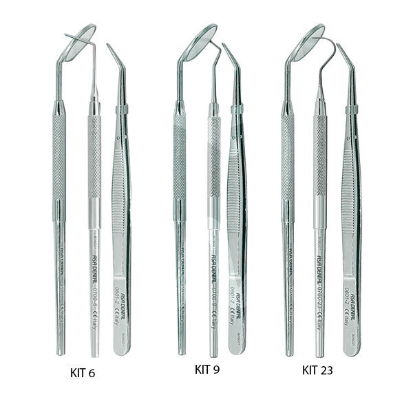 Kit de diagnostico instrumental asa dental