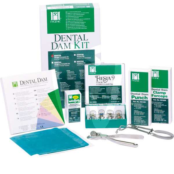Kit dental dam endodoncia hygenic