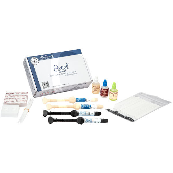 Kit excel regular reliance adhesivos reliance orthodontic