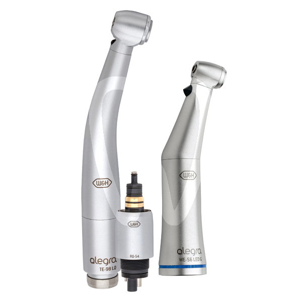 Kit instrumental: te-98lq + rq-54 + we-56led g rotatorio w&h