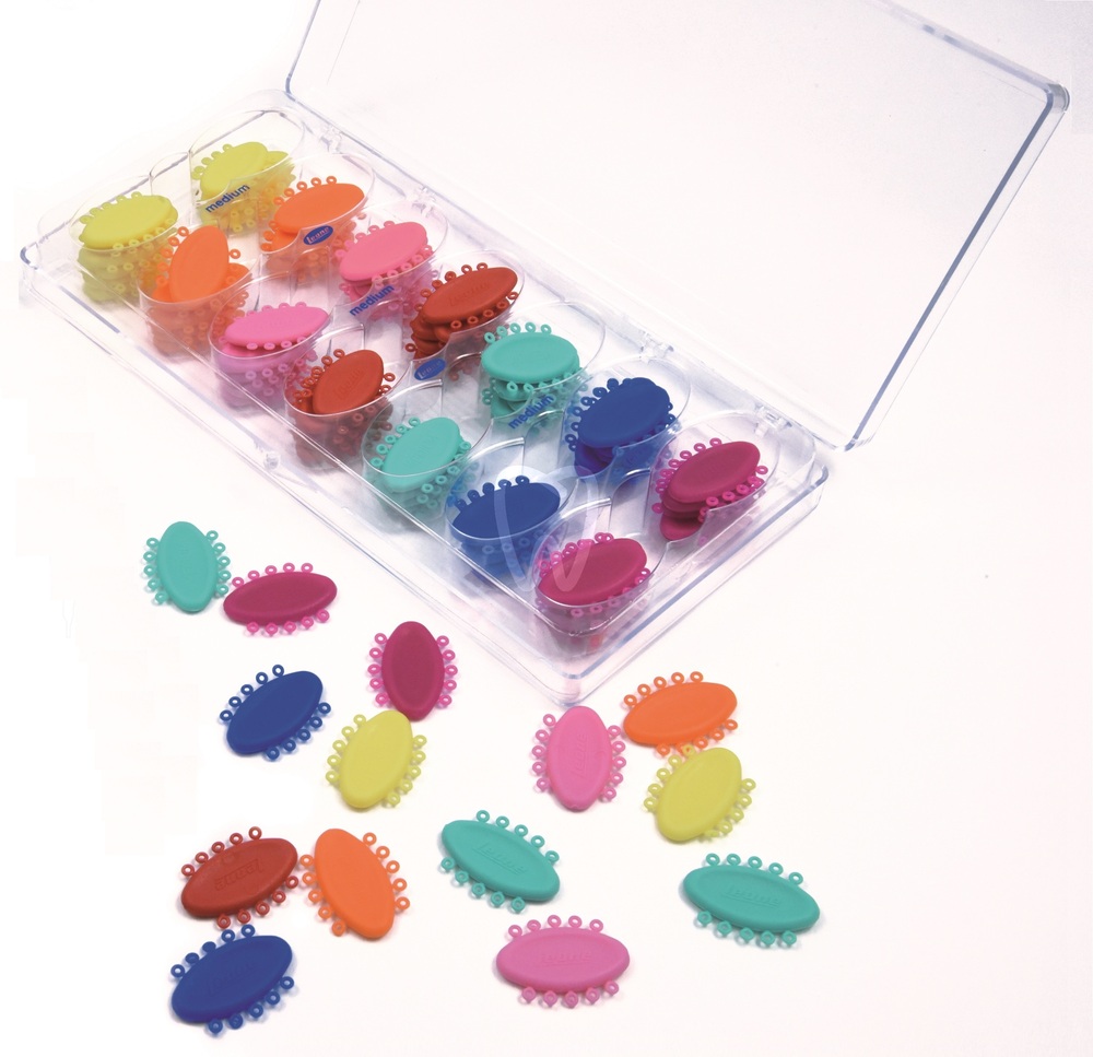 Kit ligaduras elásticas color elastómeros leone