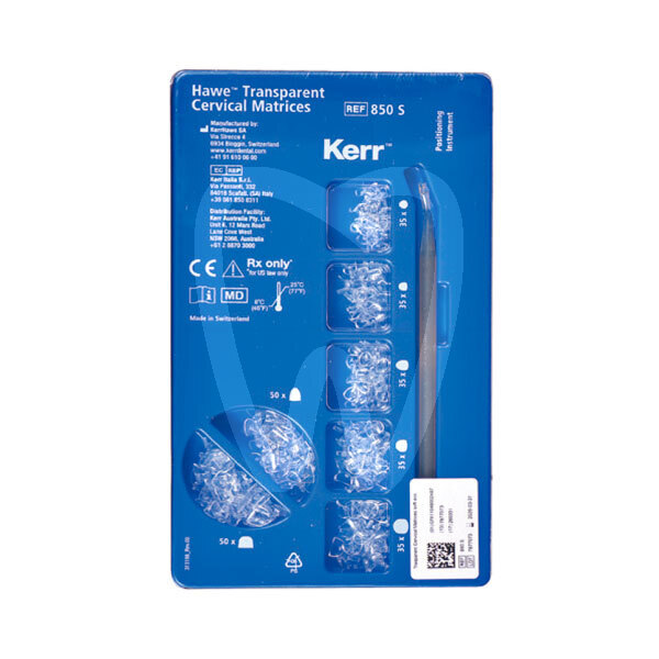 Kit matrices cervicales transparentes reconstrucción kerr